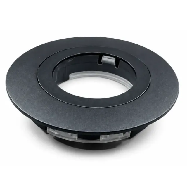 Daxtor EXO front GU10 indbygningsspot sort IP44
