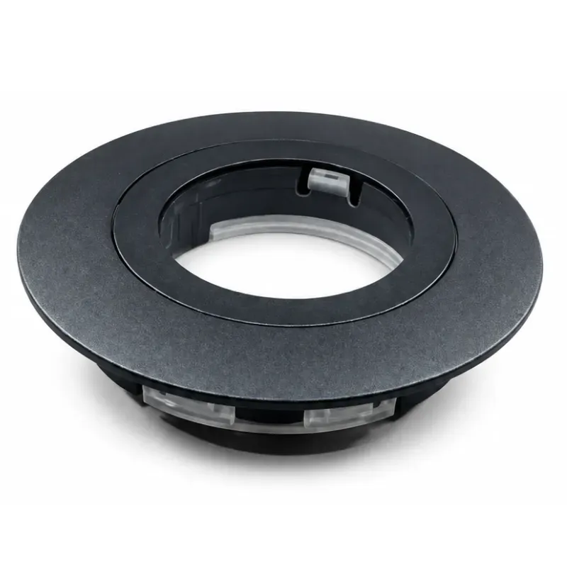 Daxtor EXO front GU10 indbygningsspot sort IP44