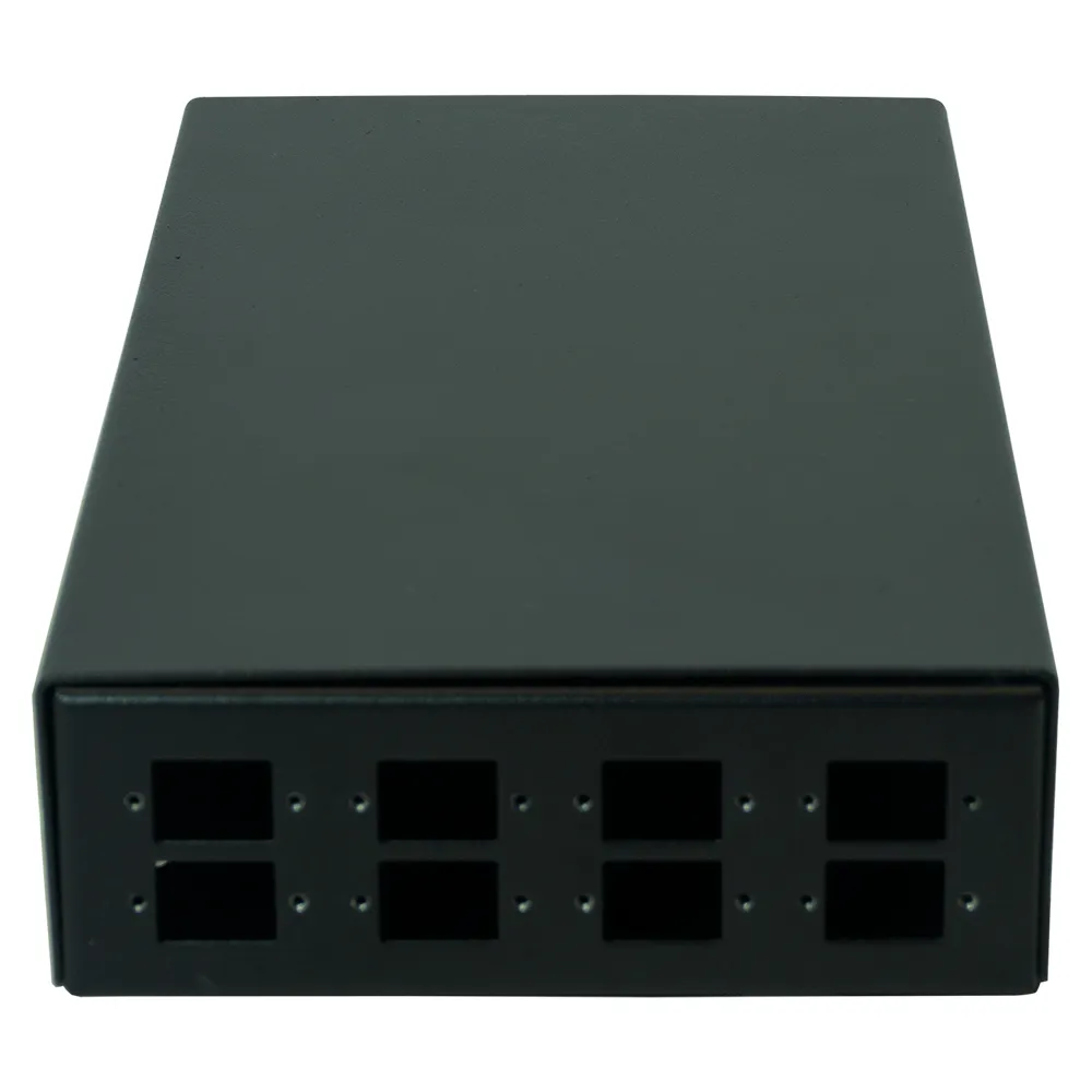 Simply45 F-DWB-IN8 fiber vægboks 8 port sort