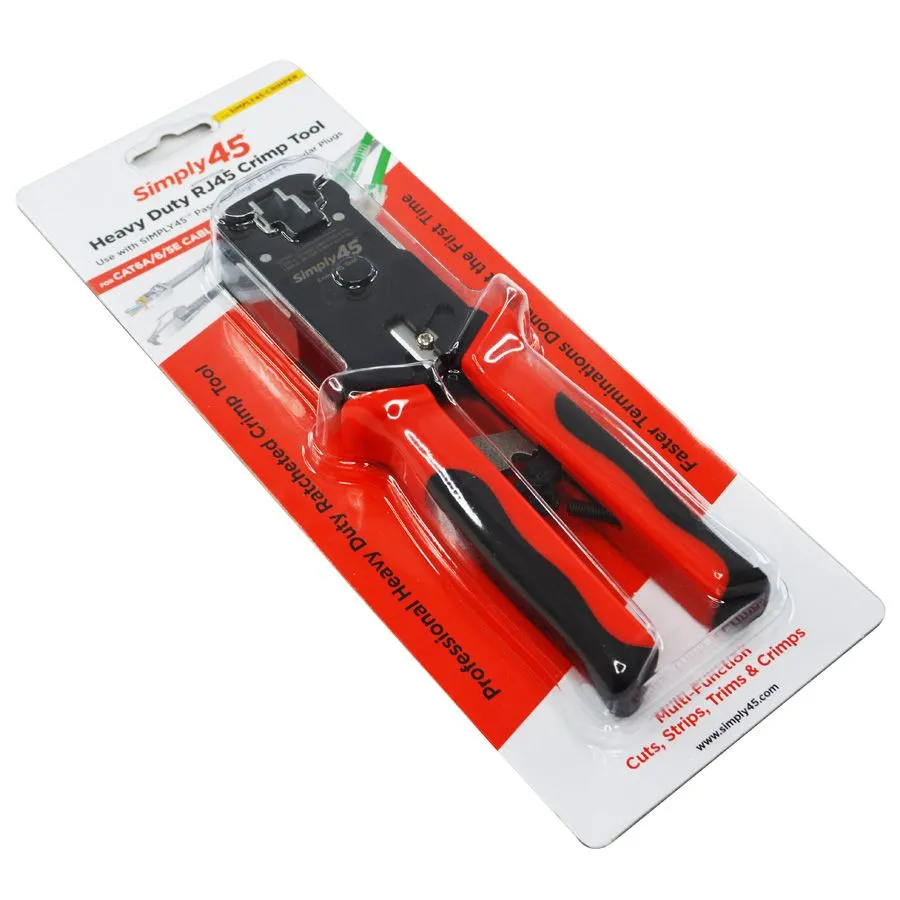 Simply45 S45-C100 crimptang RJ45 pass-through