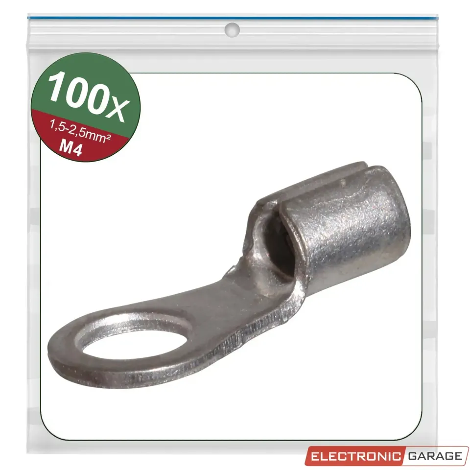 Electronic Garage EG 23C501 ringkabelsko M4 1,5-2,5mm² 100stk