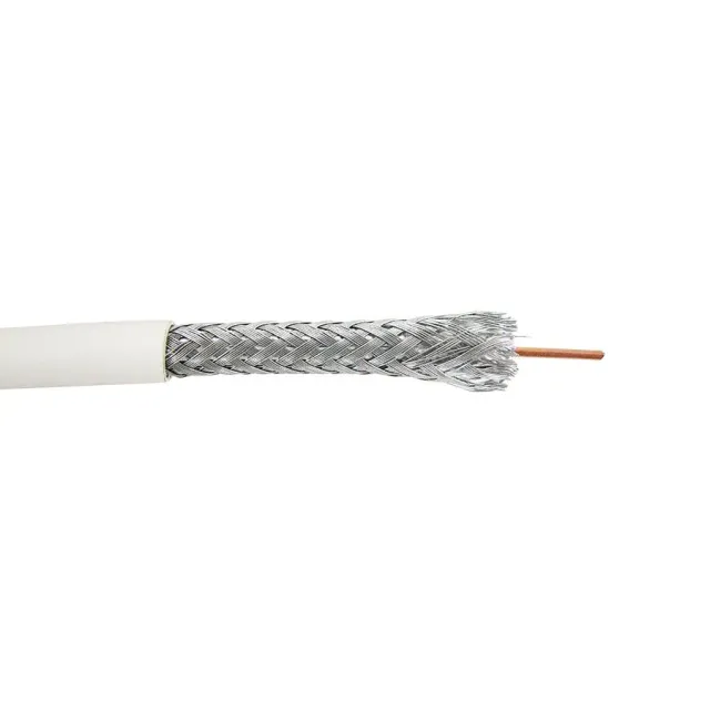 Simply45 RG6/U-P-ETL-WT koaksialkabel hvid 305m plenum