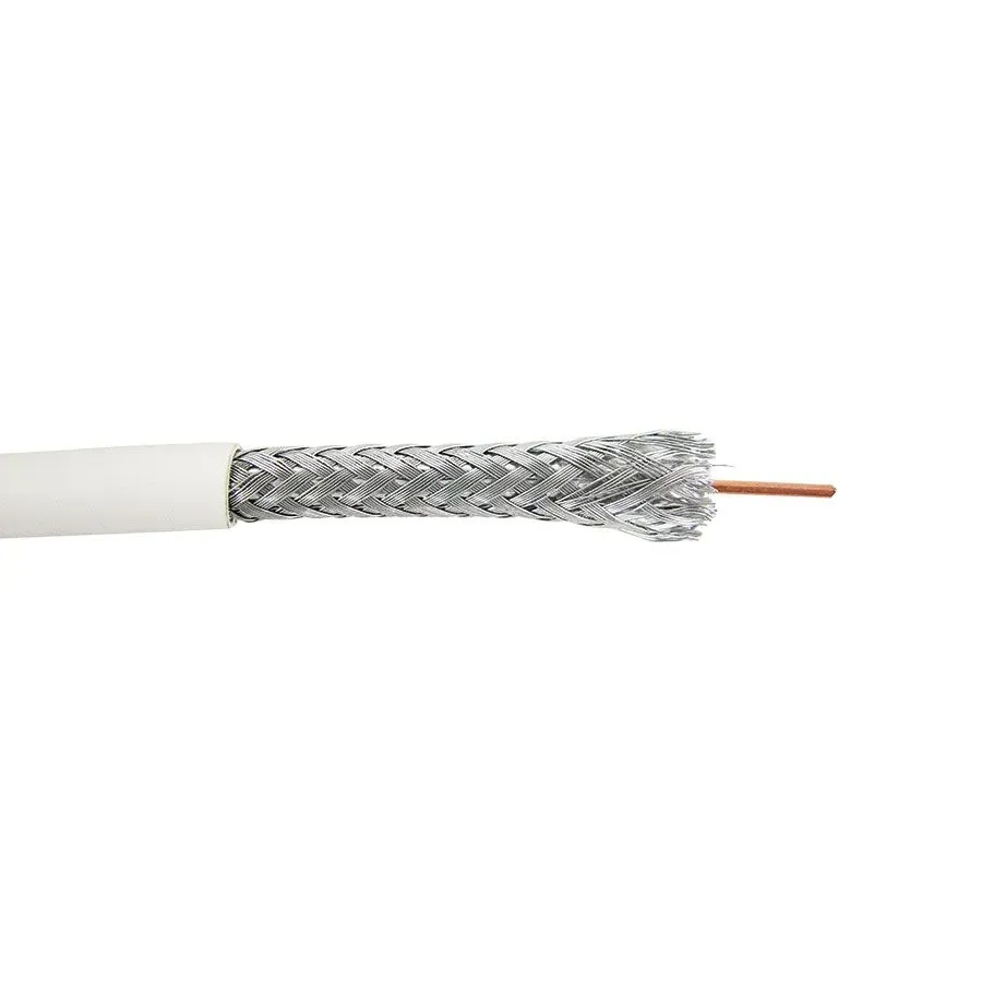 Simply45 RG6/U-P-ETL-WT koaksialkabel hvid 305m plenum