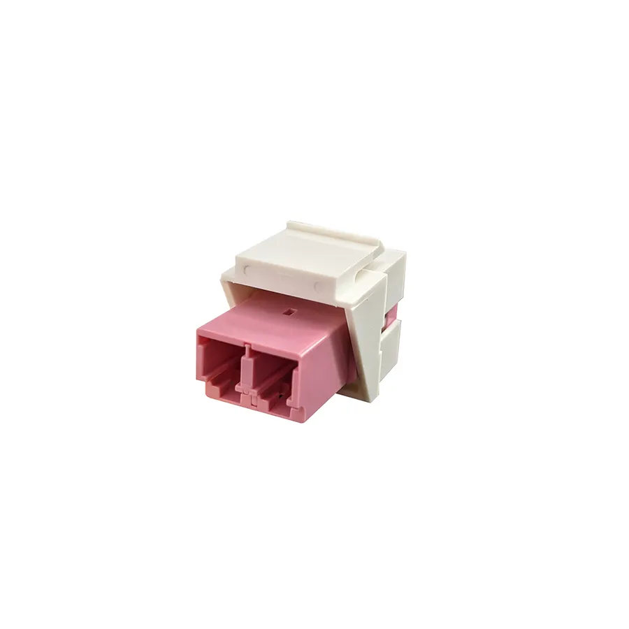 Simply45 F-KJ-MMLCLCD-WT keystone jack hvid LC