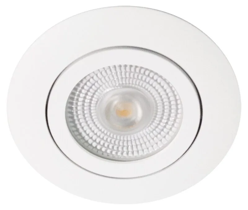 Daxtor EXO 66 G2 indbygningsspot GU10 hvid Ø88