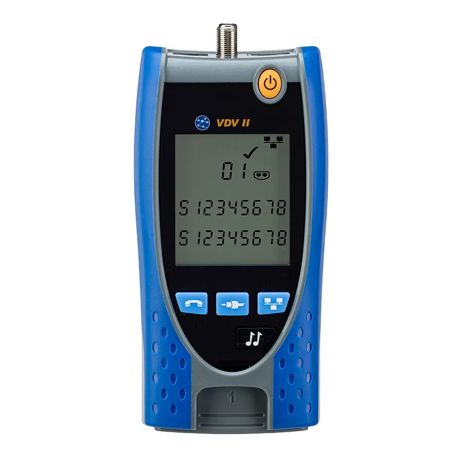 Simply45 VDV II VDV II kabeltester til net og coax