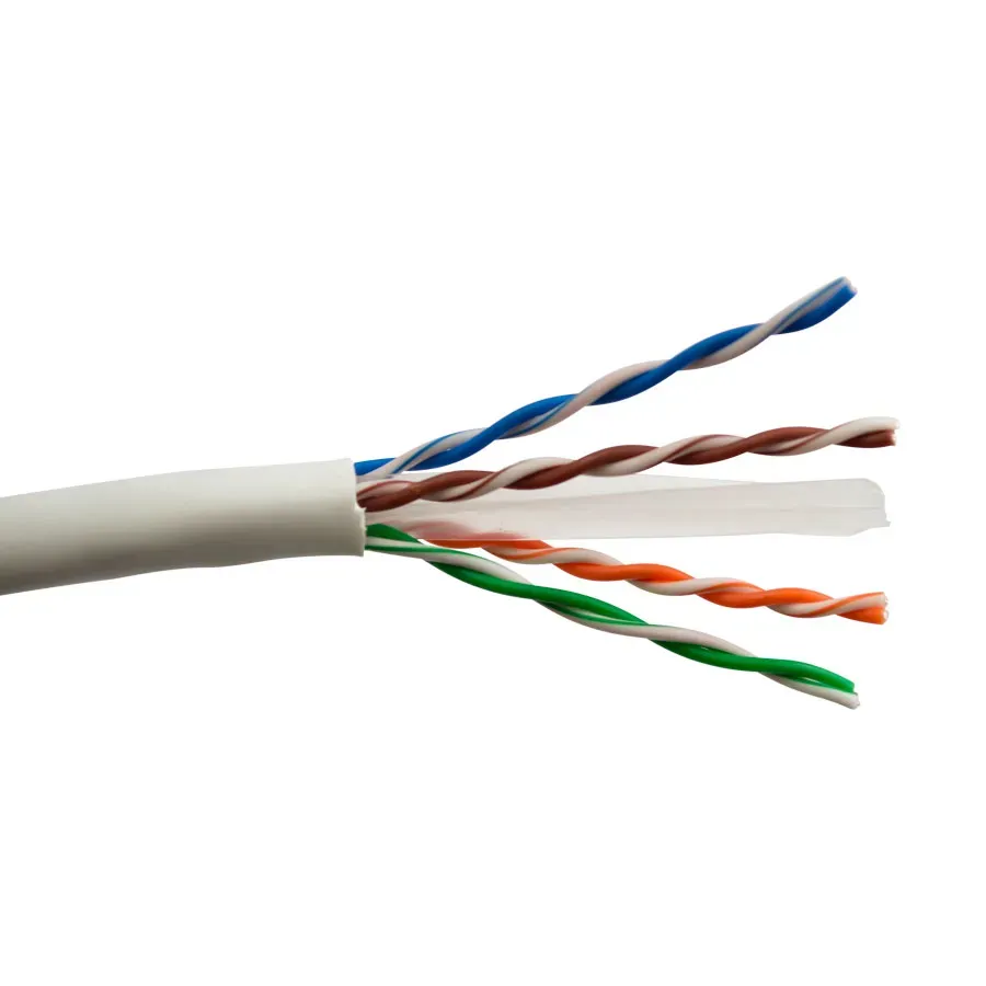 Simply45 CAT6-ECO-WT installationskabel Cat6 hvid 305m