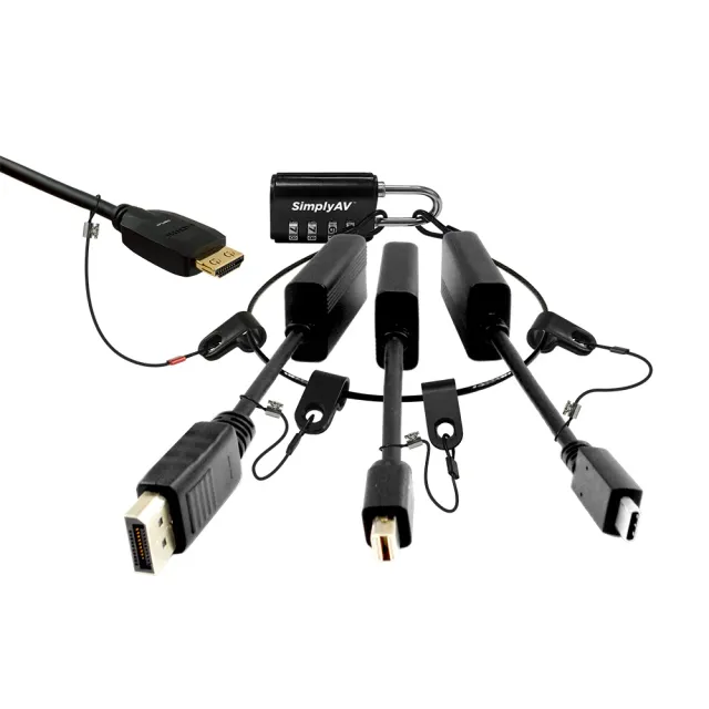 Simply45 ProAV 8K dongle adaptersæt med ring