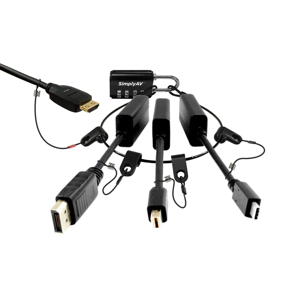 Simply45 ProAV 8K dongle adaptersæt med ring