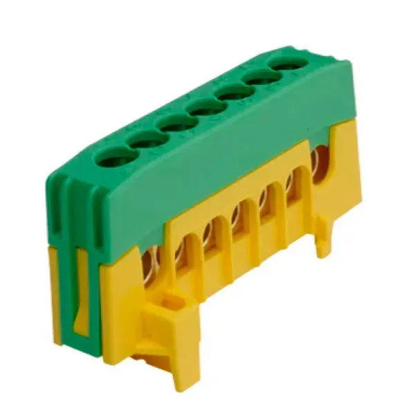 EL-Grossisten PE15-F2 jordklemme 15-16mm² DIN-skinne
