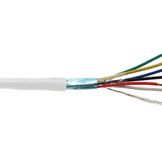 Simply45 22/6SHP-500 signalkabel hvid 500ft skærmet