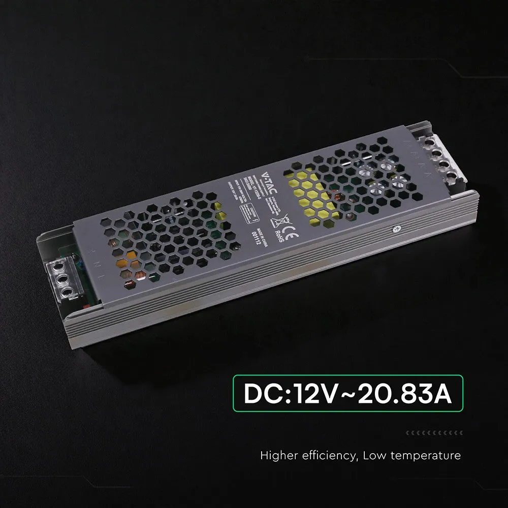 EL-Grossisten strømforsyning 12V DC 250W til LED strips
