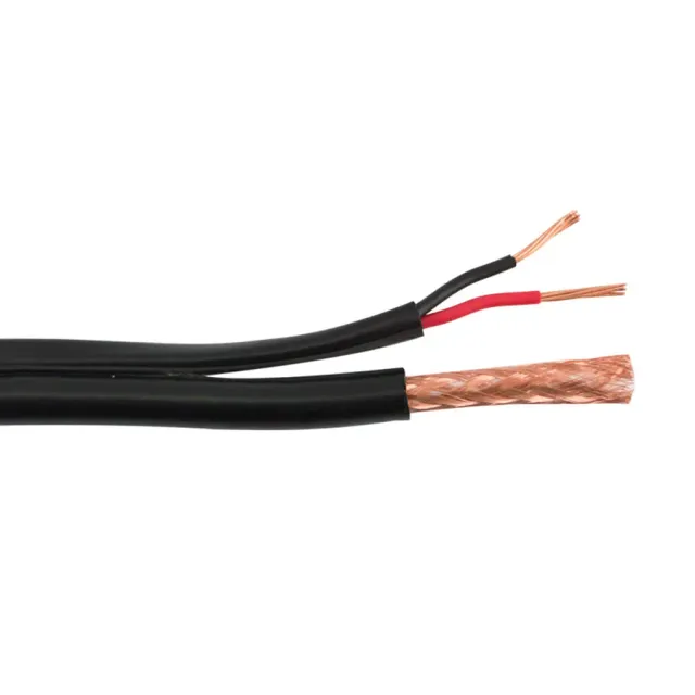 Simply45 RG59/U95-S-BK-5 koaksialkabel sort 152m