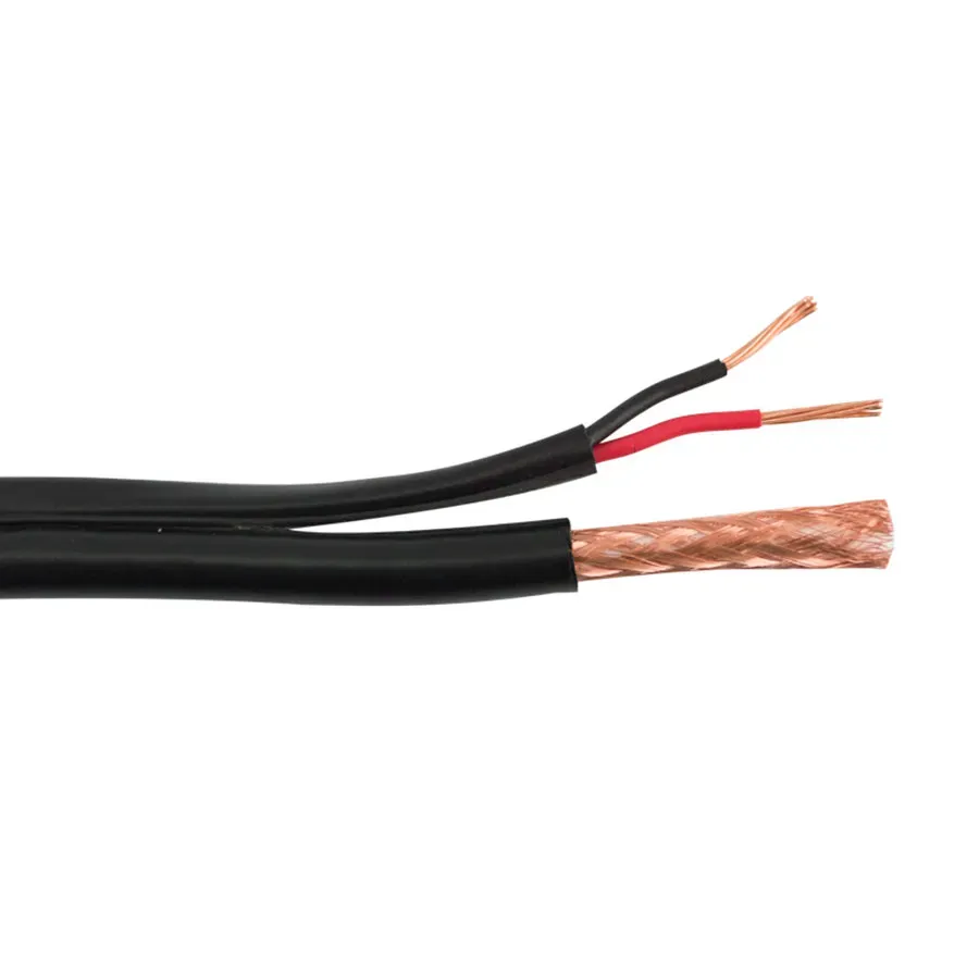 Simply45 RG59/U95-S-BK-5 koaksialkabel sort 152m