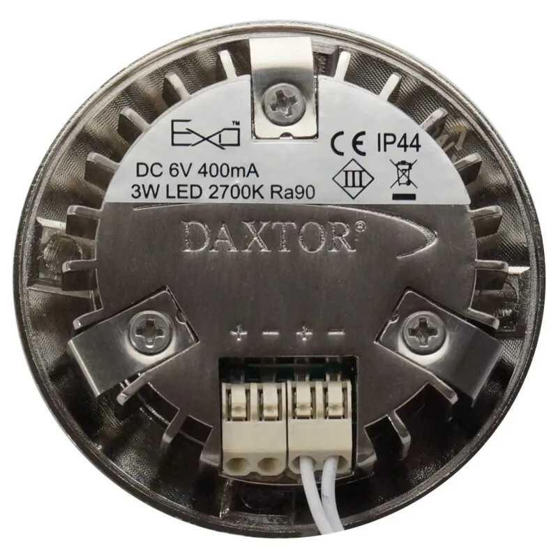 EXO 12 møbelspot Ø69 satin-nikkel 3000K LED