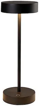 Standy batterilampe sort 2700/3000K genopladelig lampe