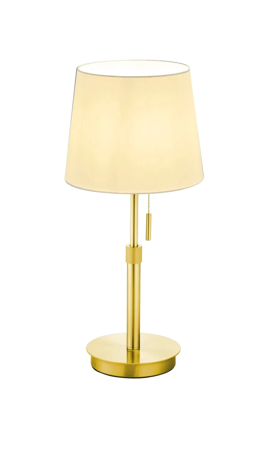 Trio Lighting Lyon bordlampe E27 mat messing