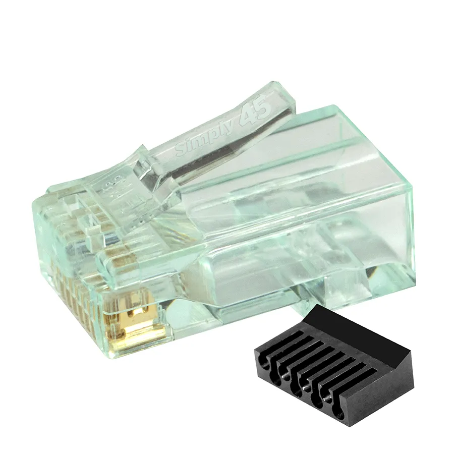 Simply45 S45-1120 RJ45 stik Cat6 UTP 20 stk uskærmet