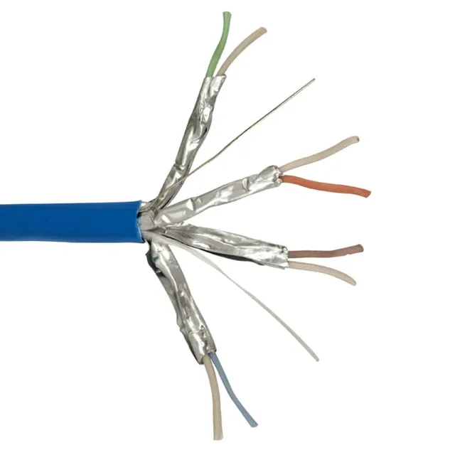Simply45 CAT6A-SHP-BL netkabel blå 305m skærmet