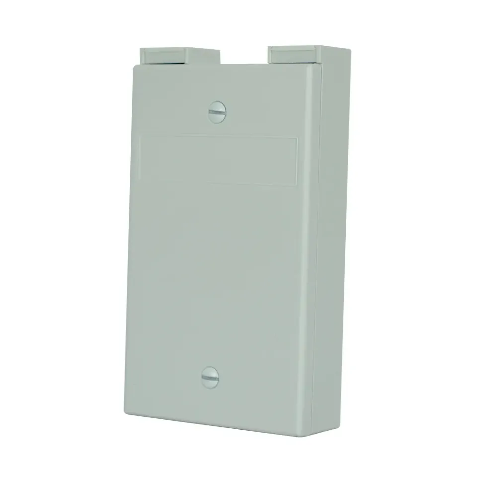 Simply45 2-port fiberboks SC multimode hvid