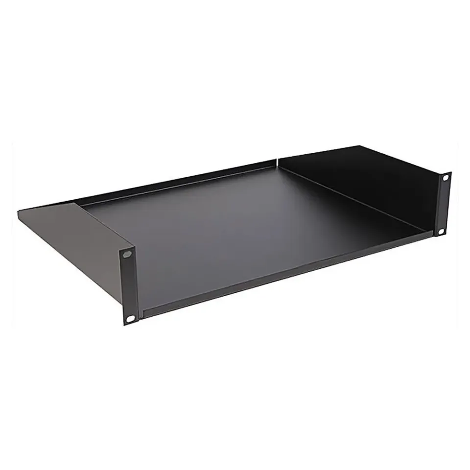 Simply45 WMSH-2U rackhylde sort 2U 25 cm