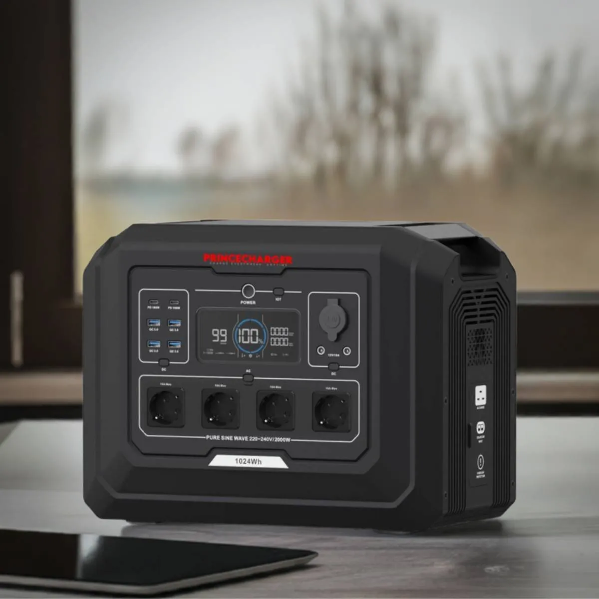 PrinceCharger PPS-2000W powerstation 1024Wh 2000W