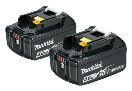 Makita BL1840B batteri 18V 4,0Ah 2 stk