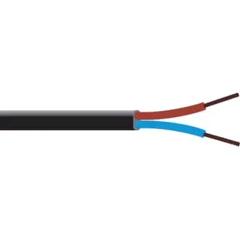 NKT PKAFAU 2x0,75 sort kappeledning 50m bil