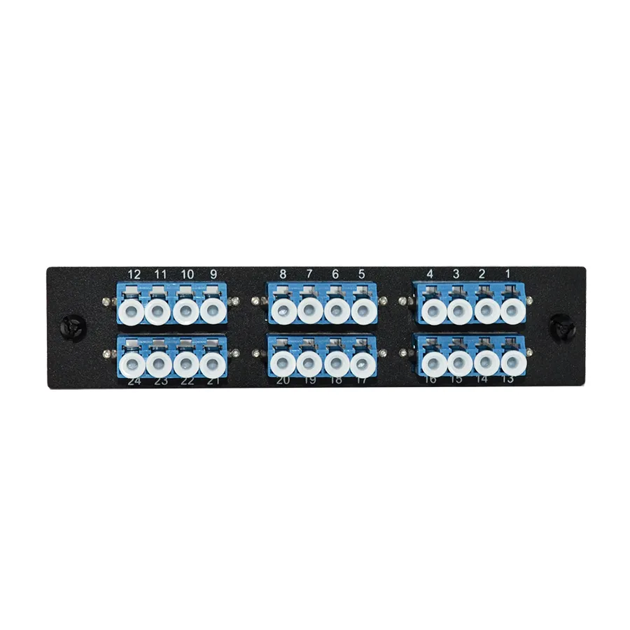 Simply45 F-LGXP-SMLC12 fiber adapterplade 12x LC duplex OS2