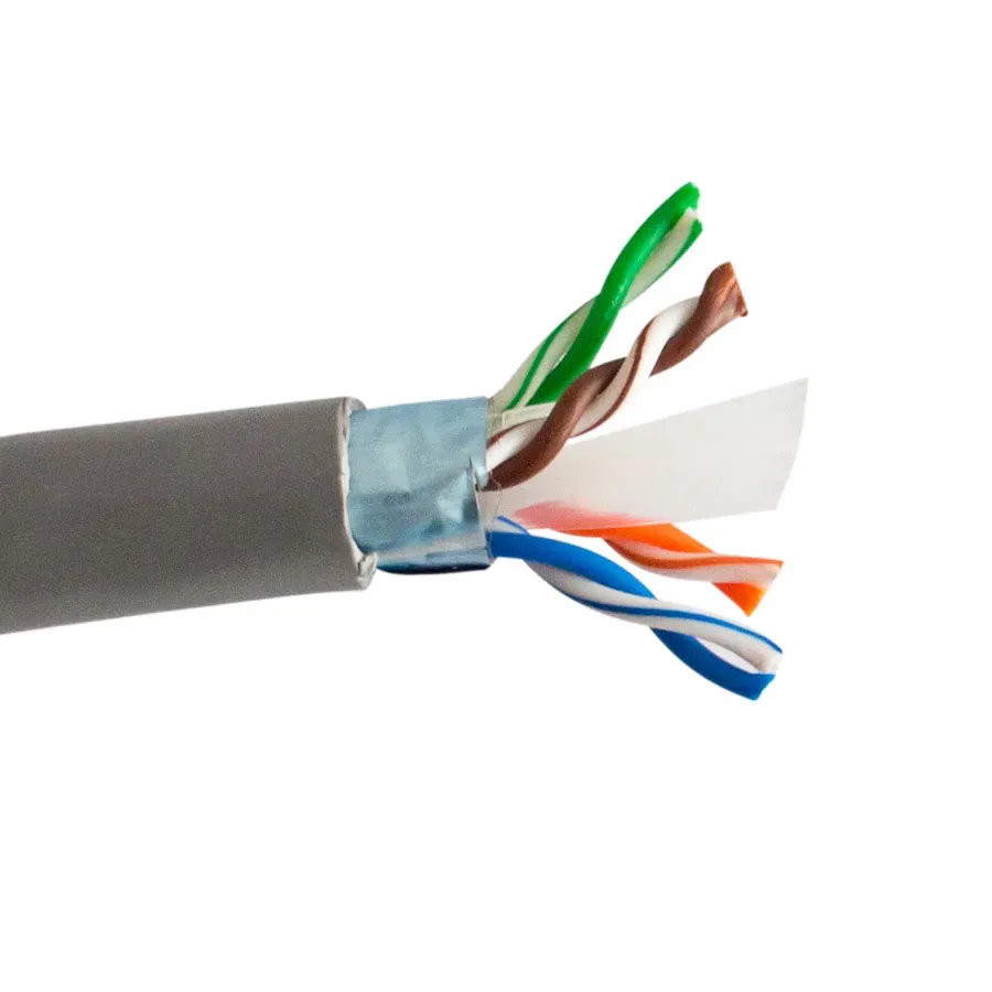 Simply45 CAT6SH-GY netkabel 305m grå skærmet F/UTP