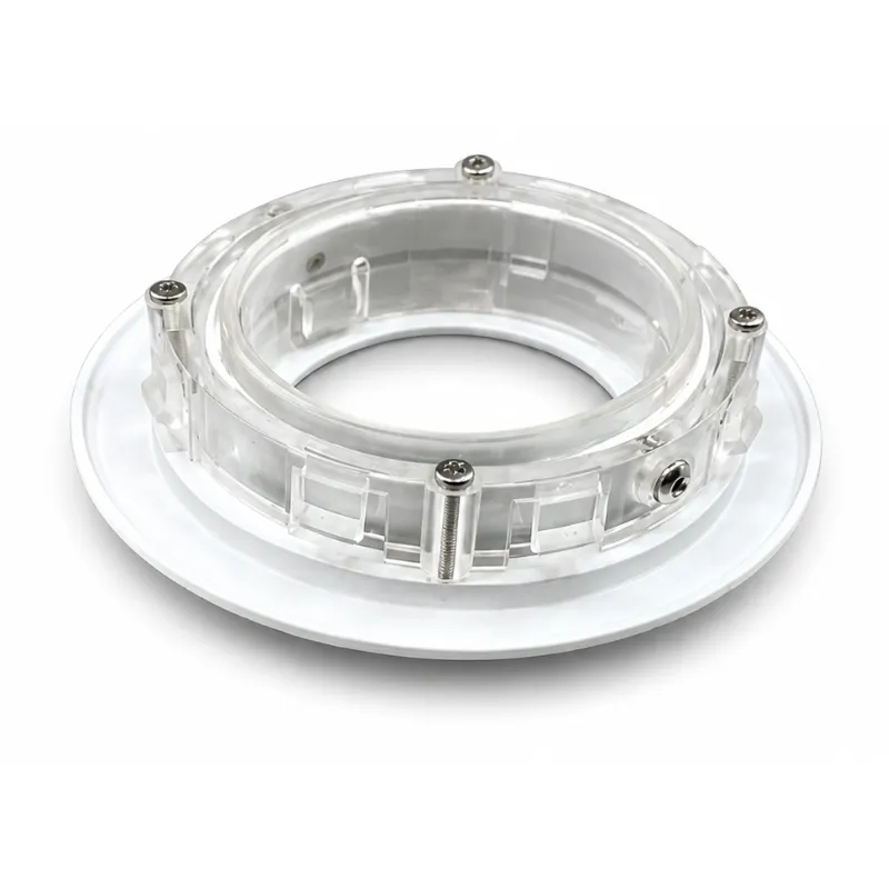 Daxtor EXO GU10 spot front hvid IP21