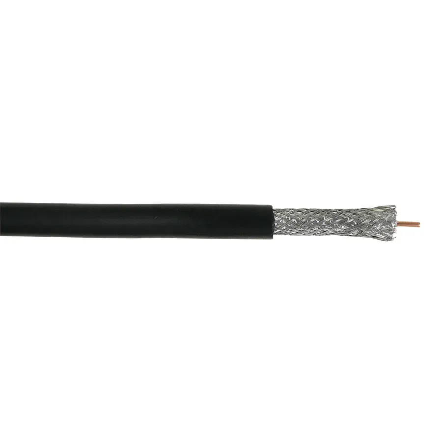 Simply45 RG11/U koaksialkabel 1000 ft sort 3GHz