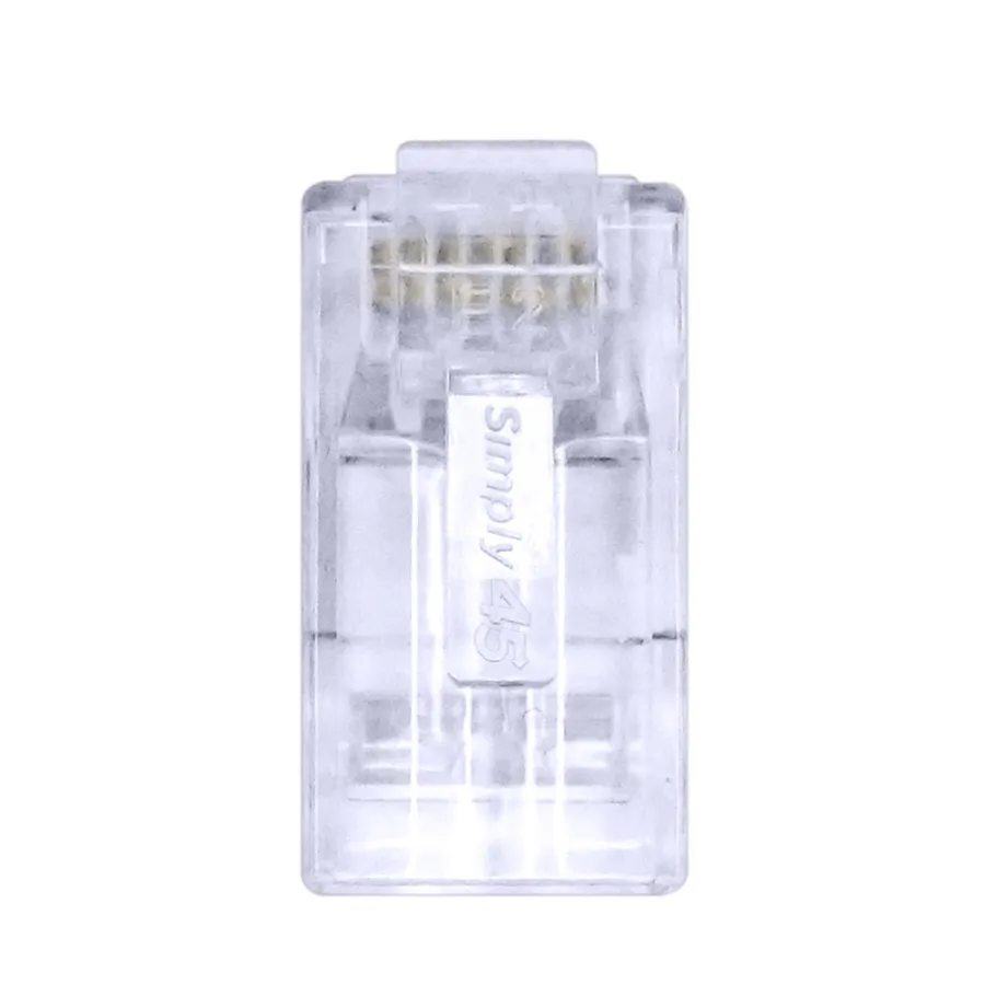 Simply45 ProSeries RJ45 stik pass-through 500 stk Cap45
