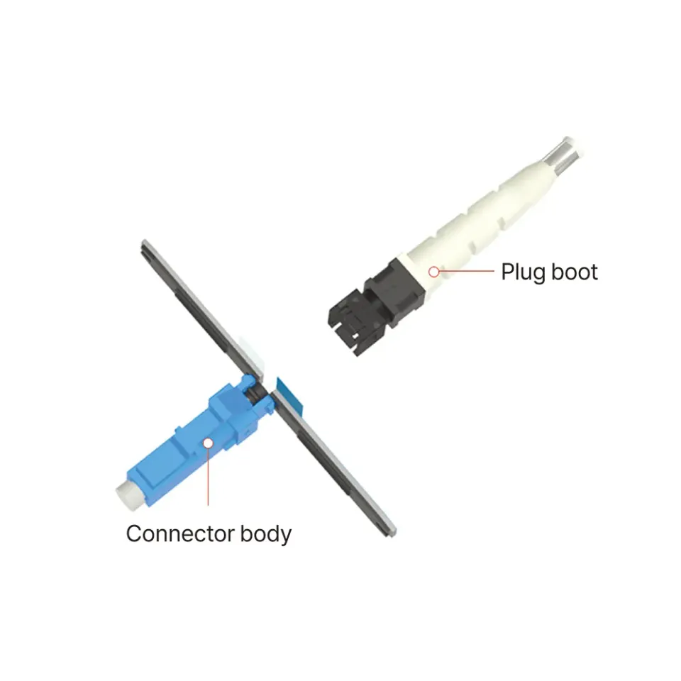 Simply45 SimplyFIBER fiberstik LC UPC 3mm blød