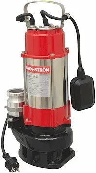 EL-Grossisten dykpumpe rustfri 750W 300L flyder IP68