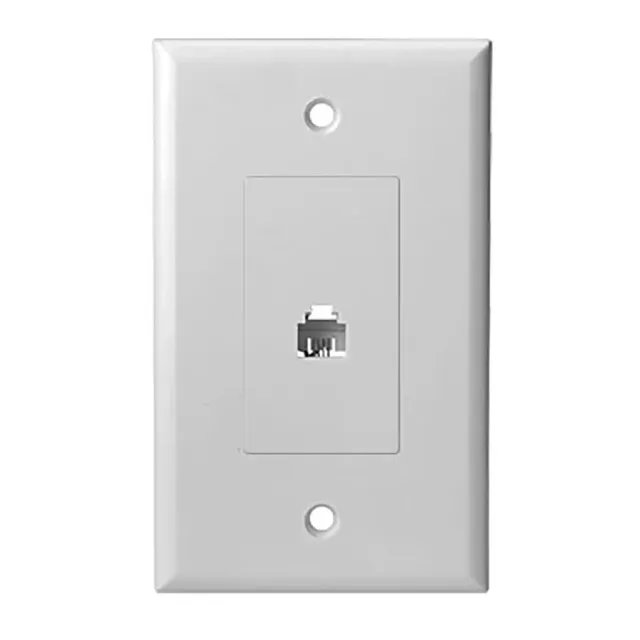 Simply45 219D-WT telefonudtag enkelt hvid