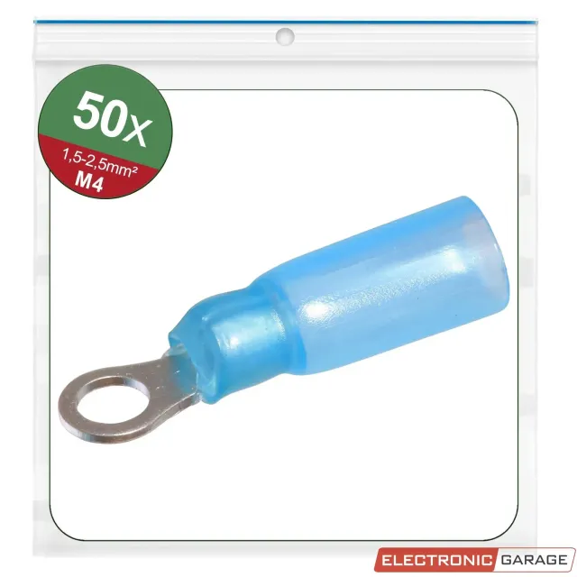 Electronic Garage EG 23C521 ringkabelsko M4 1,5-2,5 mm² 50 stk