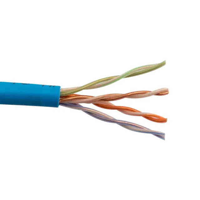 Simply45 CAT5E-P-BL netværkskabel blå 1000 ft plenum