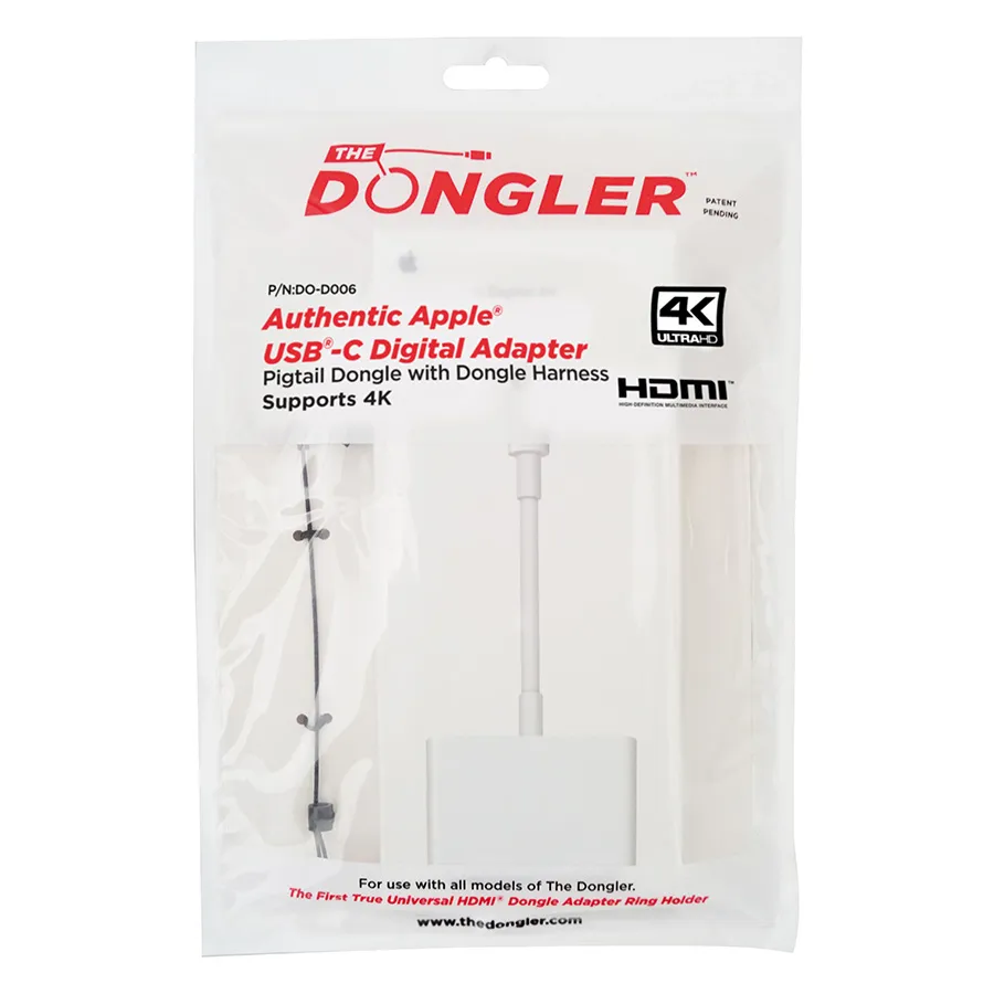 Simply45 USB-C adapter donglesikring 4K HDMI