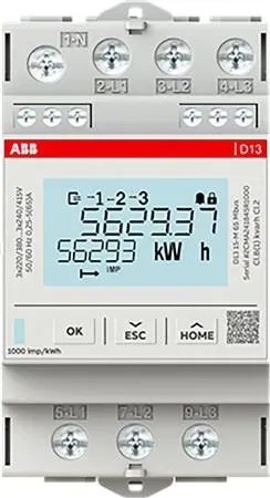 ABB D13 15-M 65 elmåler 3-faset M-Bus