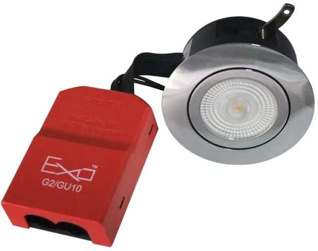 Daxtor EXO 42 G2 Low Profile indbygningsspot GU10 Ø88