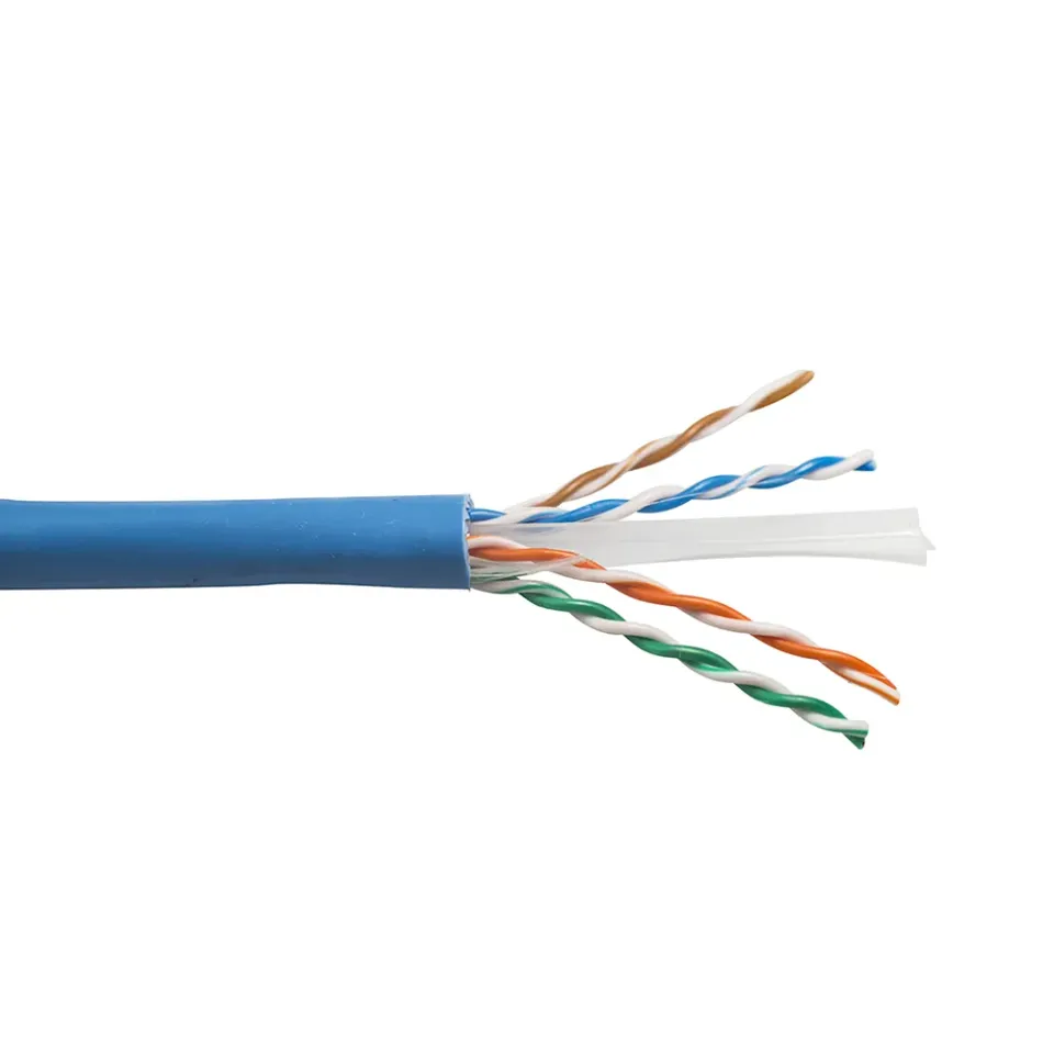 Simply45 Pro Series Cat6a installationskabel 305m blå UTP