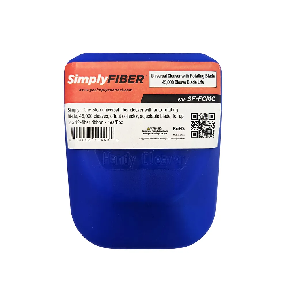 Simply45 45K fiberkløver med roterende klinge