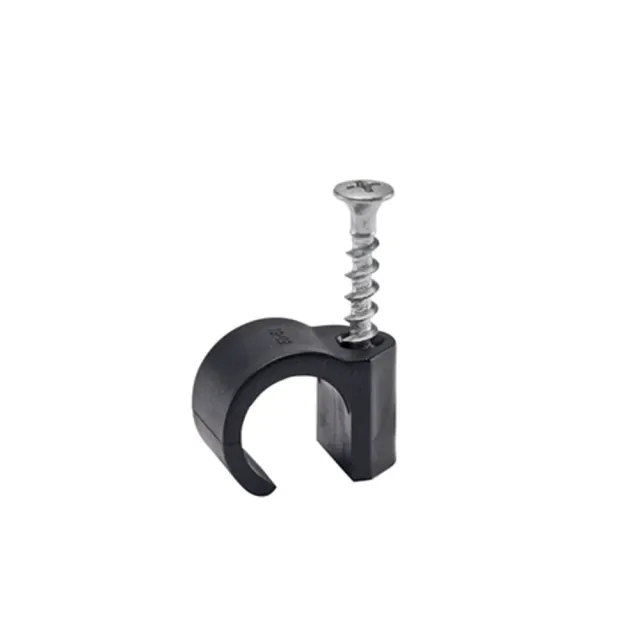 EGANT kabelclips 10-14 mm rund hvid