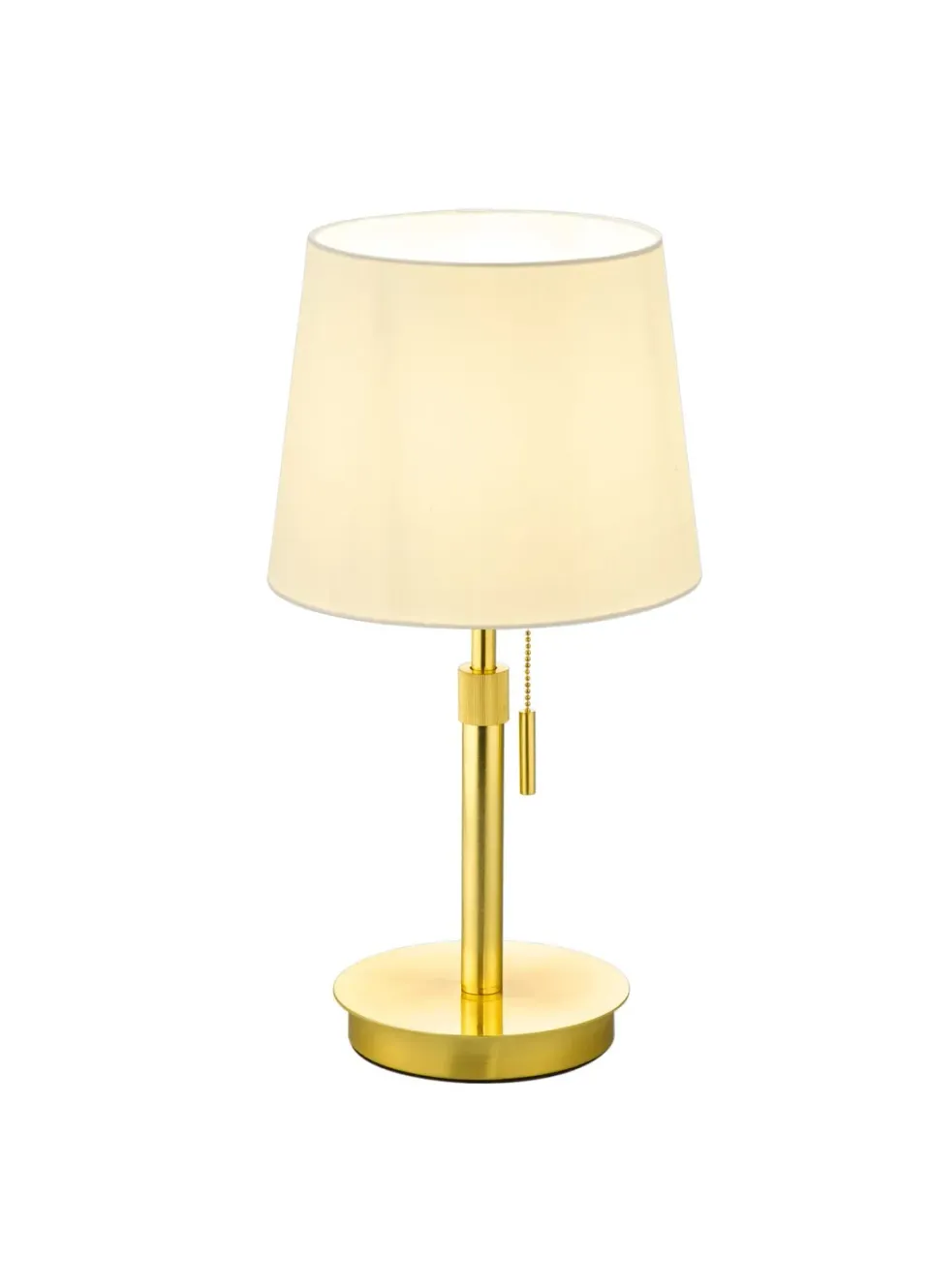 Trio Lighting Lyon bordlampe E27 mat messing