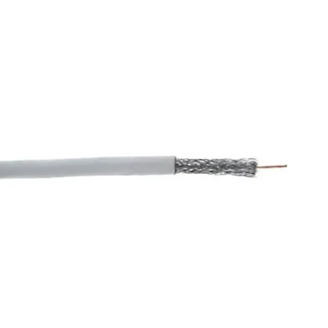 Simply45 RG6/U-CCS-WT-5-ETL koaksialkabel hvid 152 m