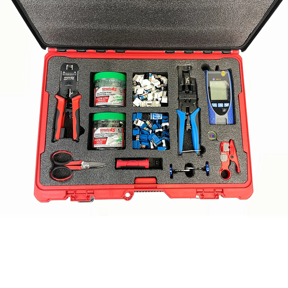 Simply45 TeKnowledge Milwaukee Packout testsæt samlet kasse