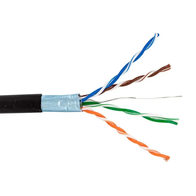 Simply45 CAT5E-SH-DB netkabel 305m sort skærmet