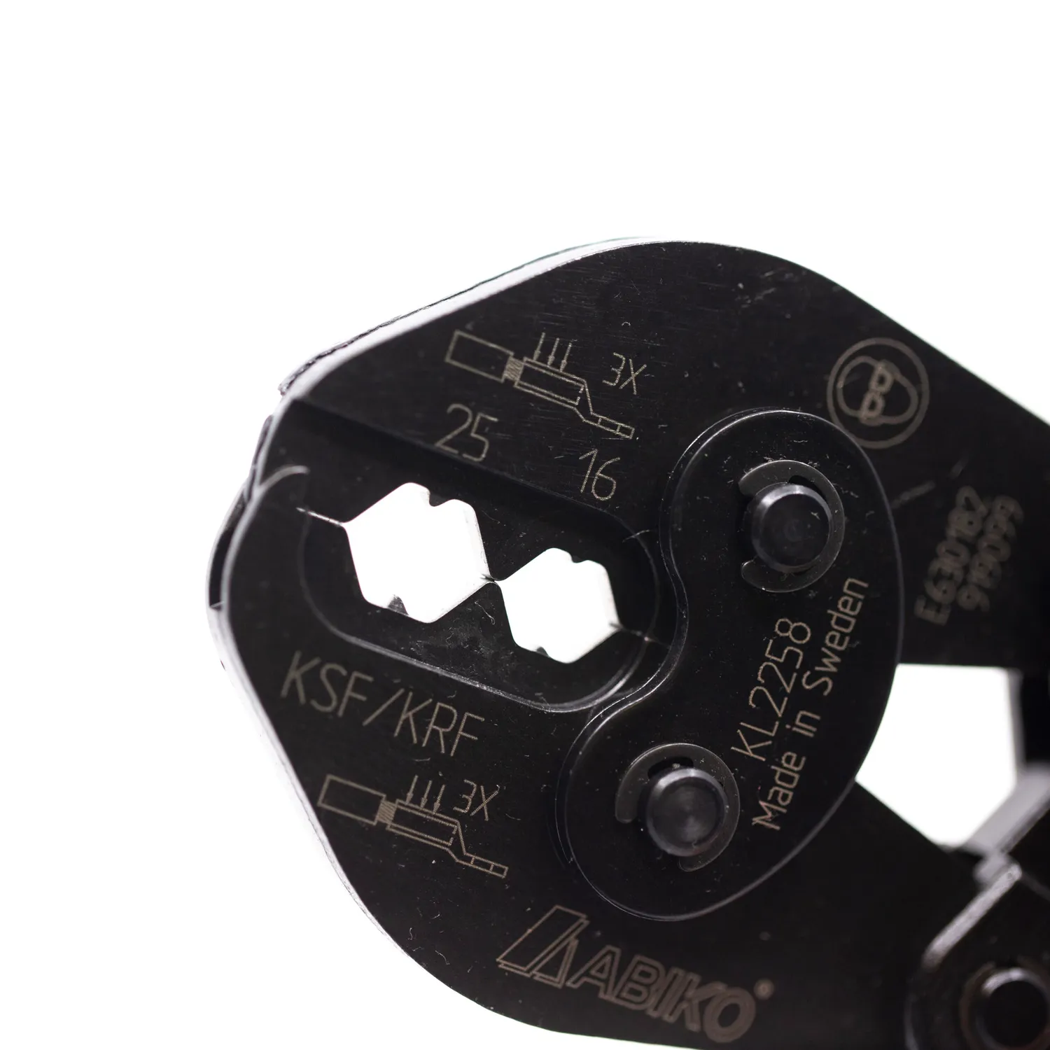Abiko KL2258 presstang 16-25 mm² sekskant