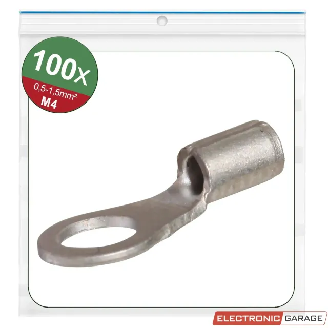 Electronic Garage EG23C496 ringkabelsko M4 uisoleret 100 stk